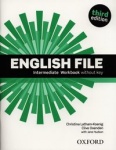 NOWA!!! English File third edition Intermediate Workbook Without Key, wyd. Oxford