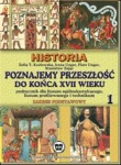 Historia 1 "Poznajemy przeszłość do końca XVII wieku" podręcznik dla liceum i technikum zakres podstawowy, wyd. SOP
