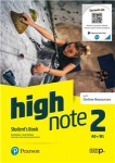 NOWA!!! High Note 2 Student\'s Book + Benchmark Test Podręcznik dla liceów i techników, wyd. Pearson