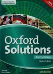 NOWA!!! Oxford Solutions Elementary Podręcznik dla szkół ponadgimnazjalnych, wyd. Oxford