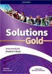 NOWA!!! Solutions Gold Intermediate Student\'s Book Podręcznik dla liceów i techników, wyd. Oxford